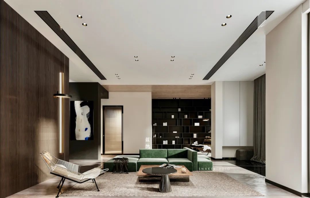 现代高级感家居，雾灰空间的情感暖化-45