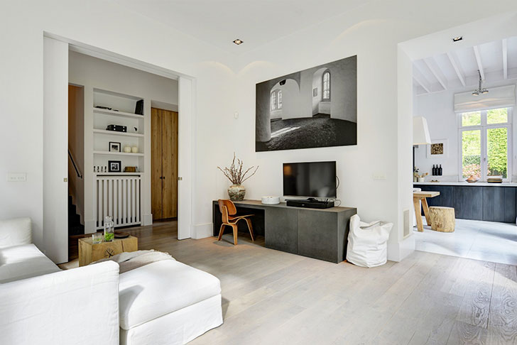 比利时现代乡村风家居设计，自然材料营造舒适氛围-16