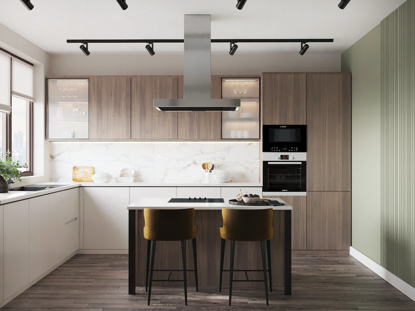 "Дом на Щукинской" Квартира для молодой девушки 120 кв.-11