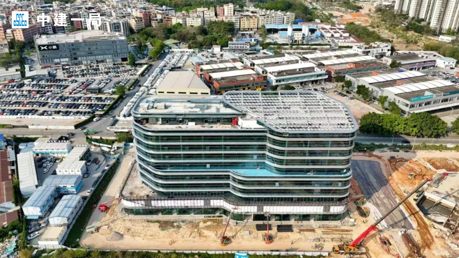 “未来工厂”即将亮相！中建一局承建的广州小鹏科技园取得新进展-38