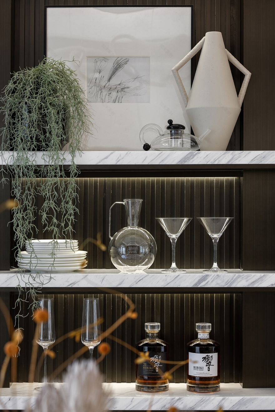 扬州天悦景园样板间丨中国扬州丨石间设计-24