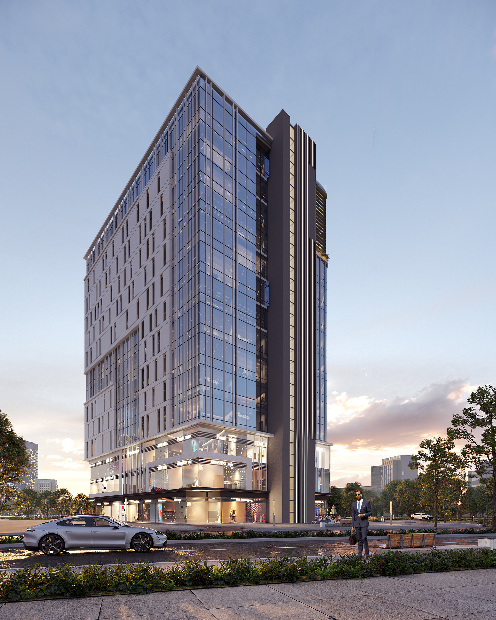 Ryan Tower 项目丨Hafez consultants-13