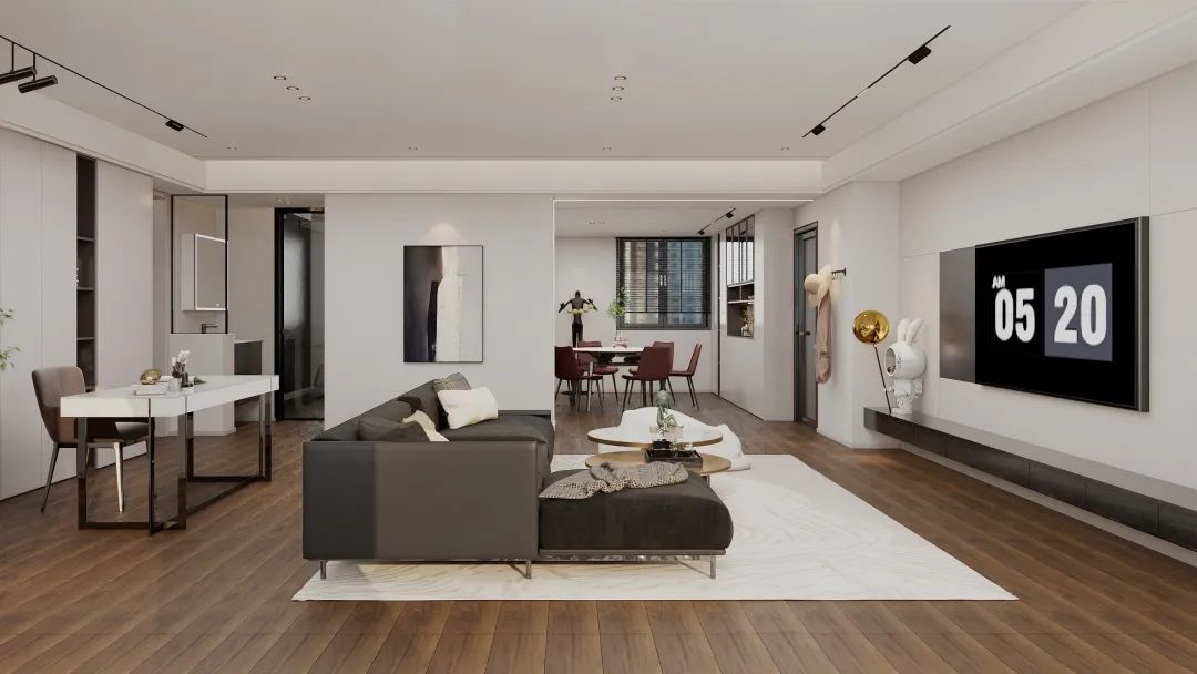 现代风家居设计丨朱向飞-33