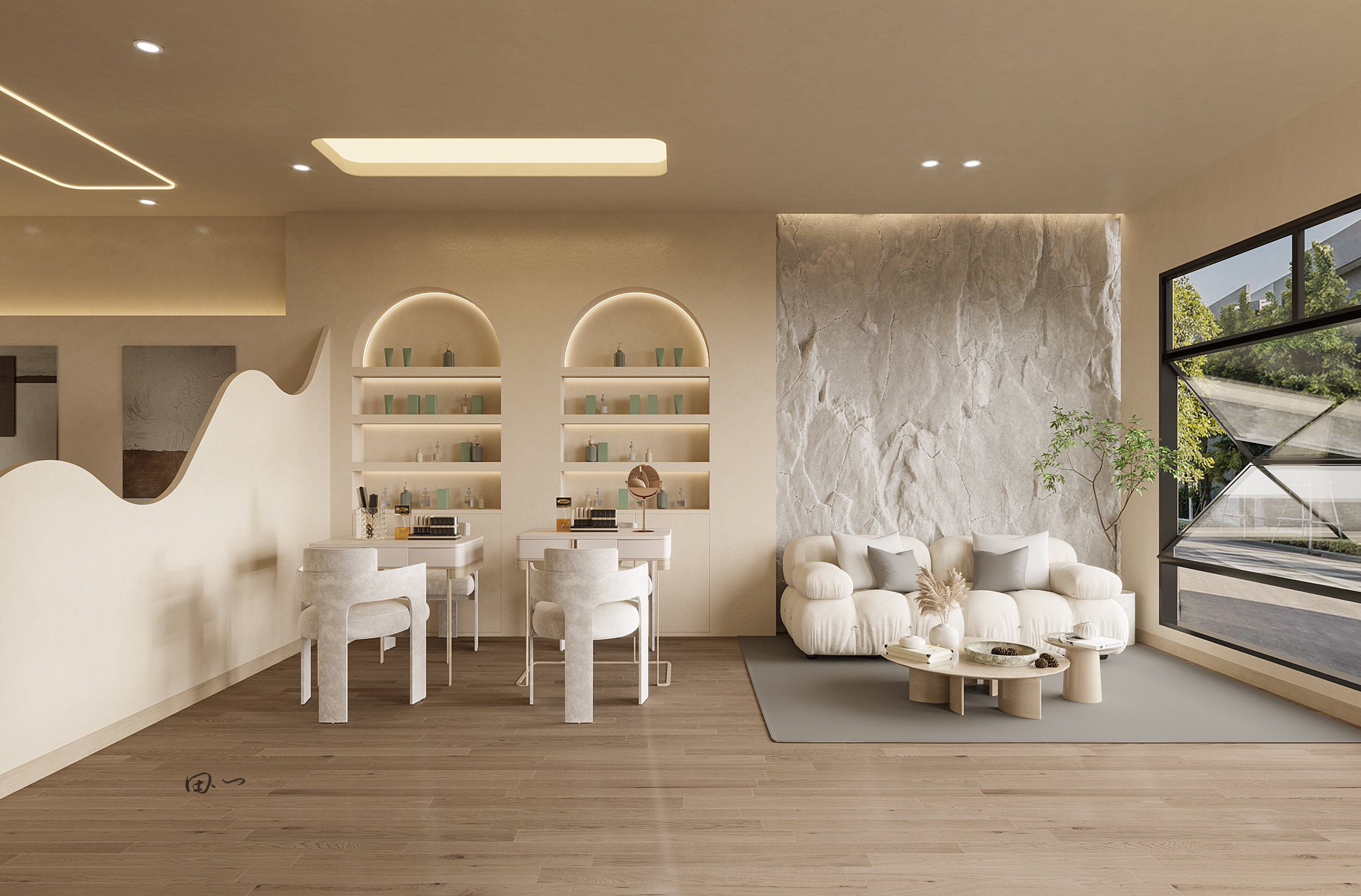 工装美甲店，烤肉店案例-6