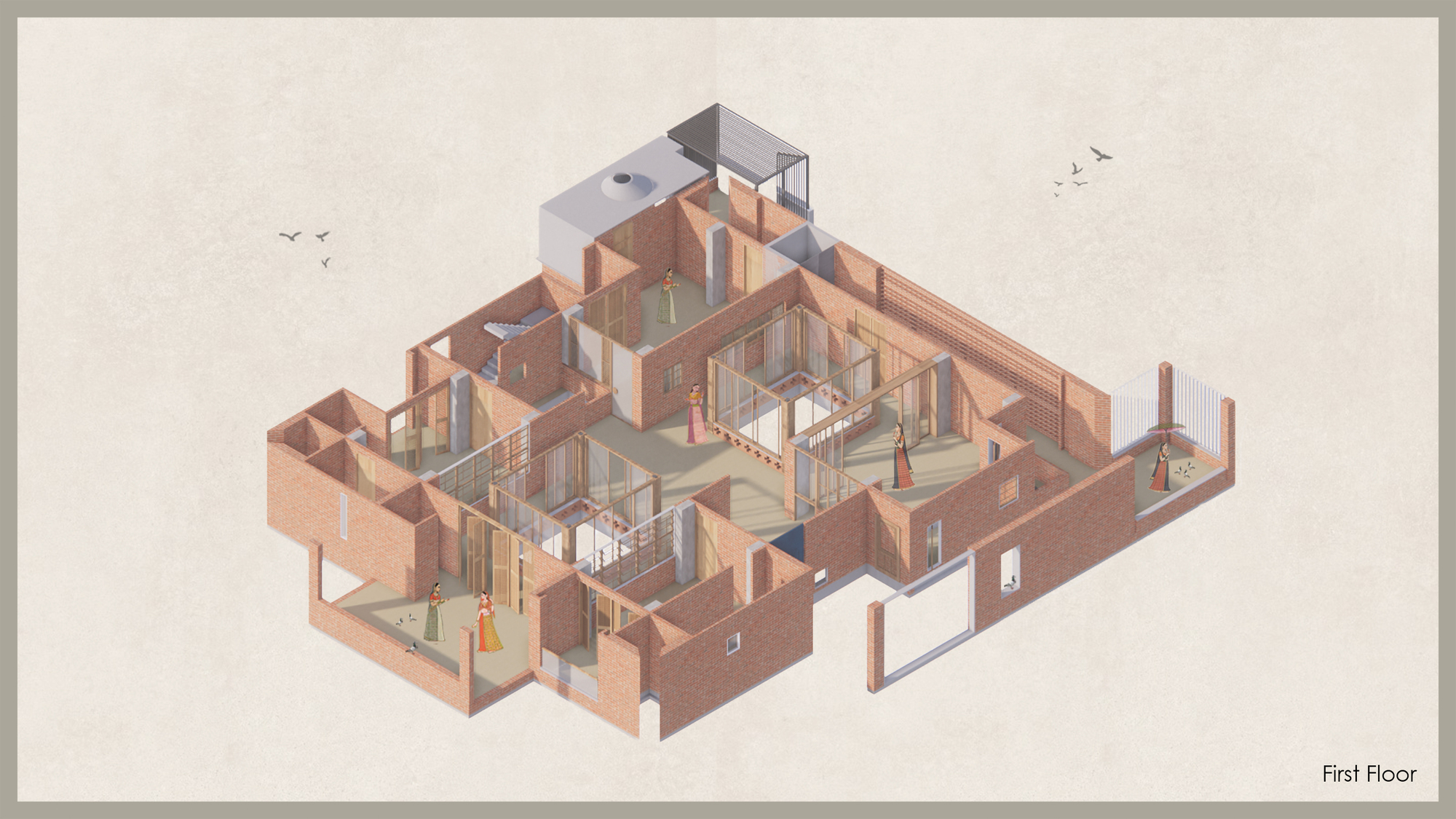 迷宫屋丨印度丨MISA ARCHITECTS-58