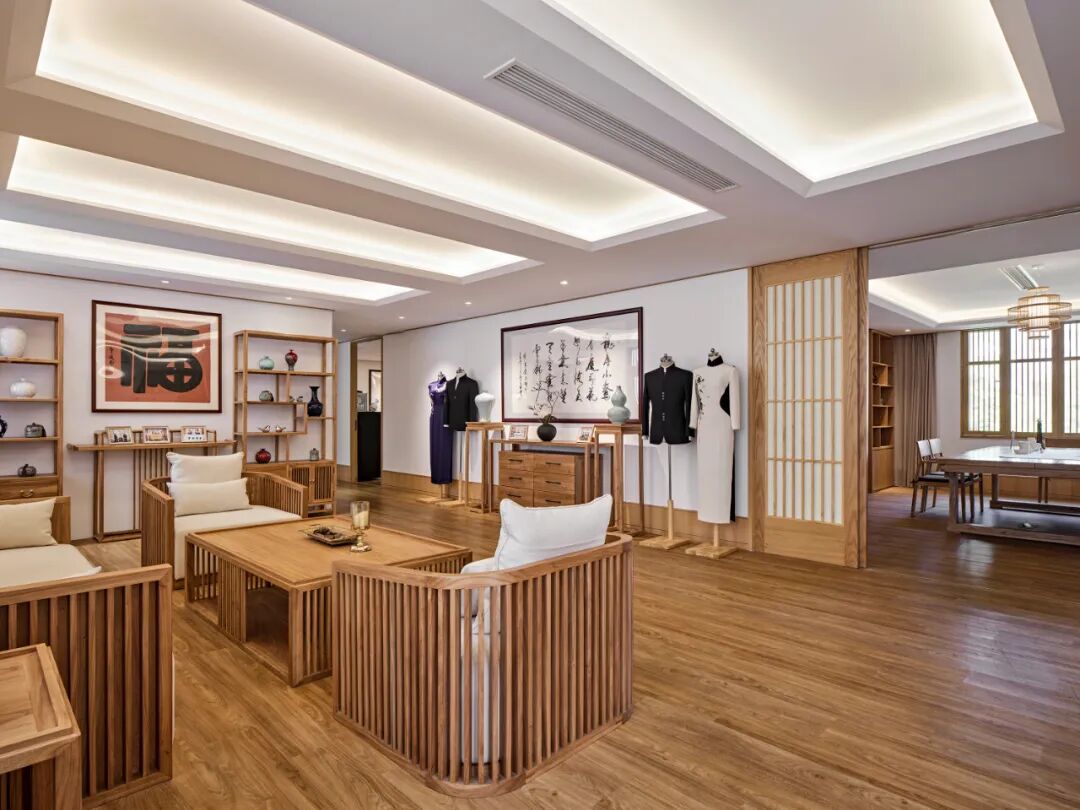 爱入尘烟-上海玉兰花开公益文化会客厅空间设计-131