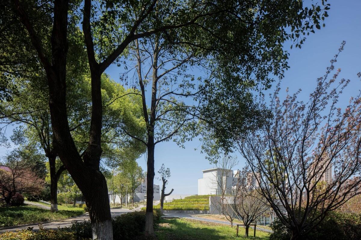 长沙市南雅中学图书馆丨中国长沙丨中机国际工程设计研究院有限责任公司罗劲工作室-9