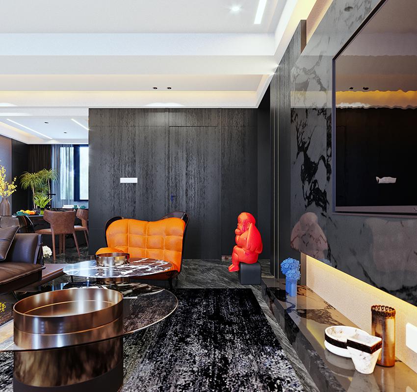 
BJSK设计 | 纯黑极简 -5