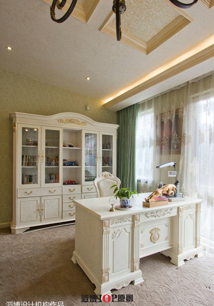 昆明世博生态城美式别墅设计 | 实木家居与欧美元素的完美融合-10