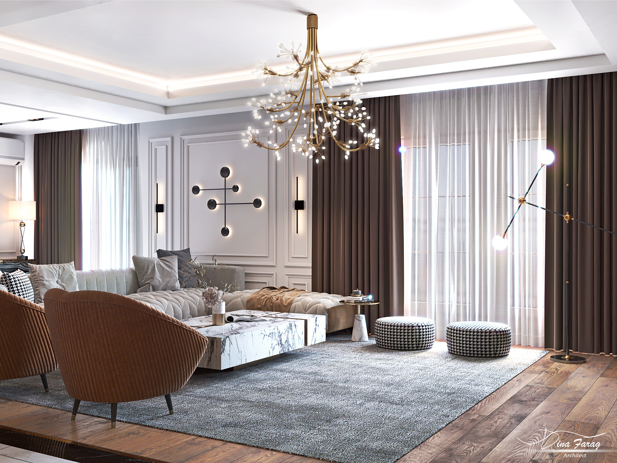 私人别墅丨也门丨DINA FARAG-23