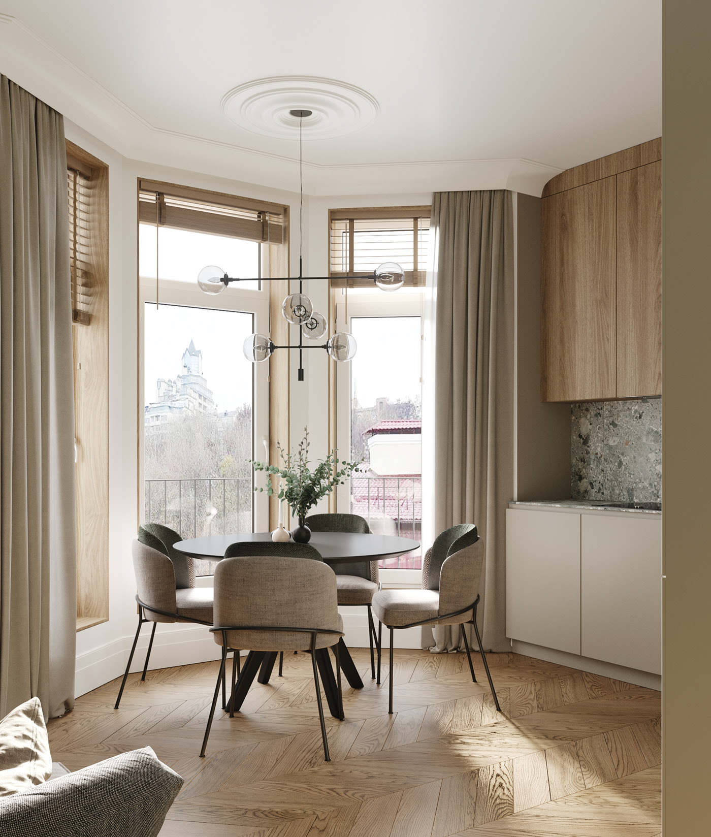 乌克兰基辅小空间公寓设计 很精致-8