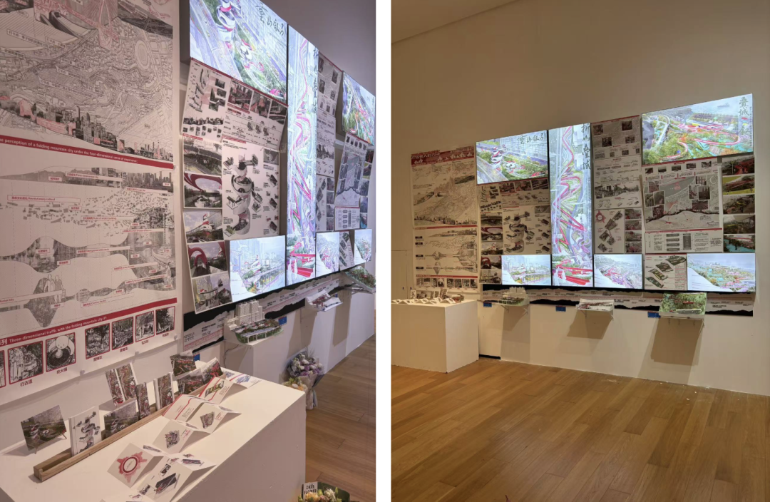 川美学弟大四毕设重置“8D魔幻之城”！“立体转换+空间折叠”的空间叙事与视觉转译！将印象抽象转化为叙事景观视角下的山城-10