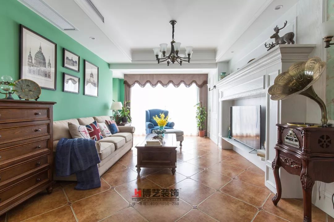 《静谧时光》 | 绿色主调,美式休闲与自然隽永的完美融合-8