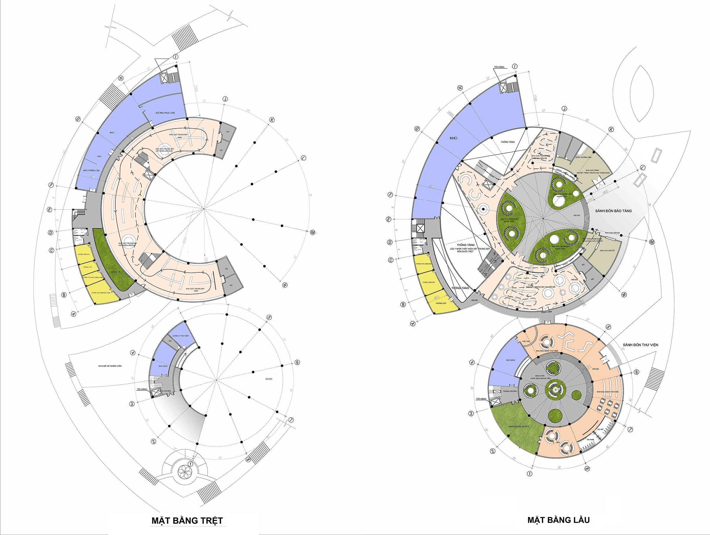 Đắk Nông省博物馆,图书馆及公园综合体丨Phúc Tân Việt设计公司-13