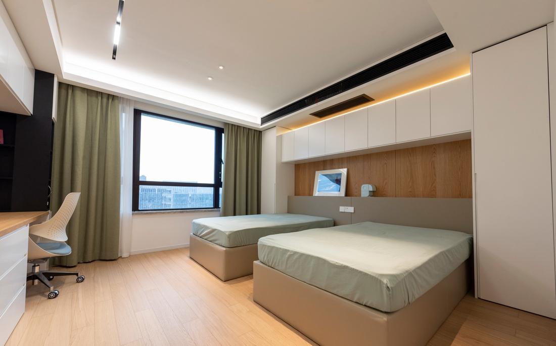 现代简约大平层，亲子共享空间设计-44