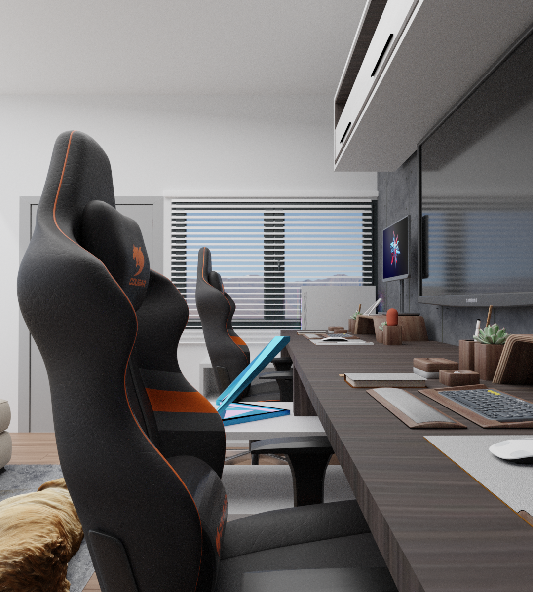 Modern Home Office / Studio-3