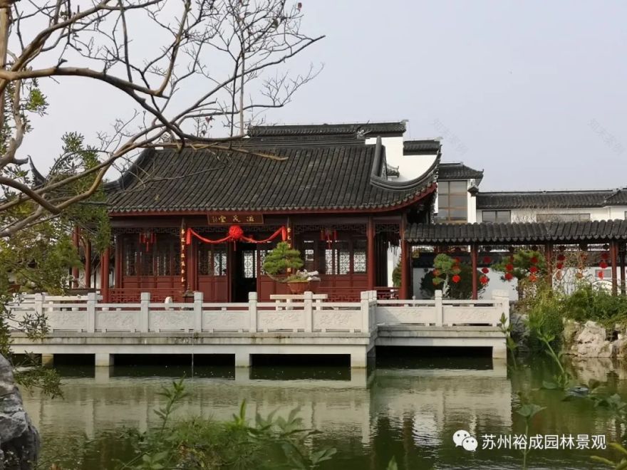 苏式园林设计丨中国泰州丨苏州裕成园林-2