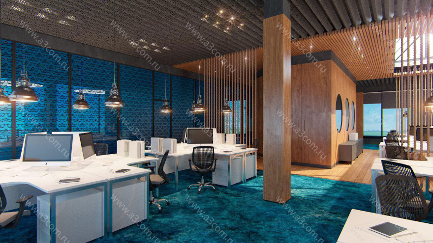 Офис компании Хотча(ХОТЧА公司办公室)丨俄罗斯阿尔汉格尔斯克丨A3com-2