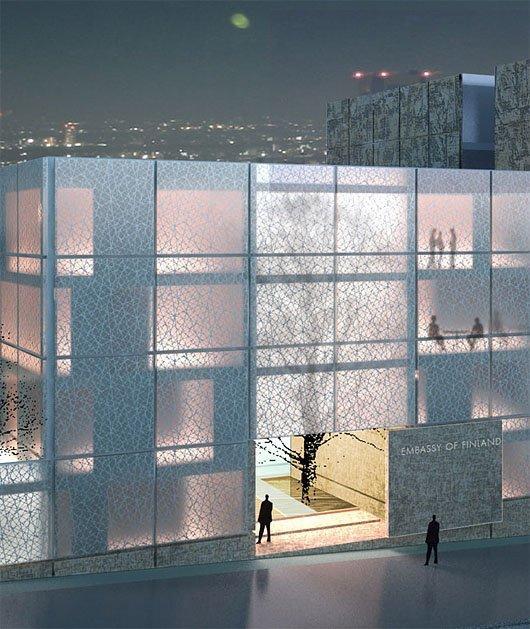 芬兰驻日本东京大使馆新楼设计项目丨Lahdelma & Mahlamäki-10