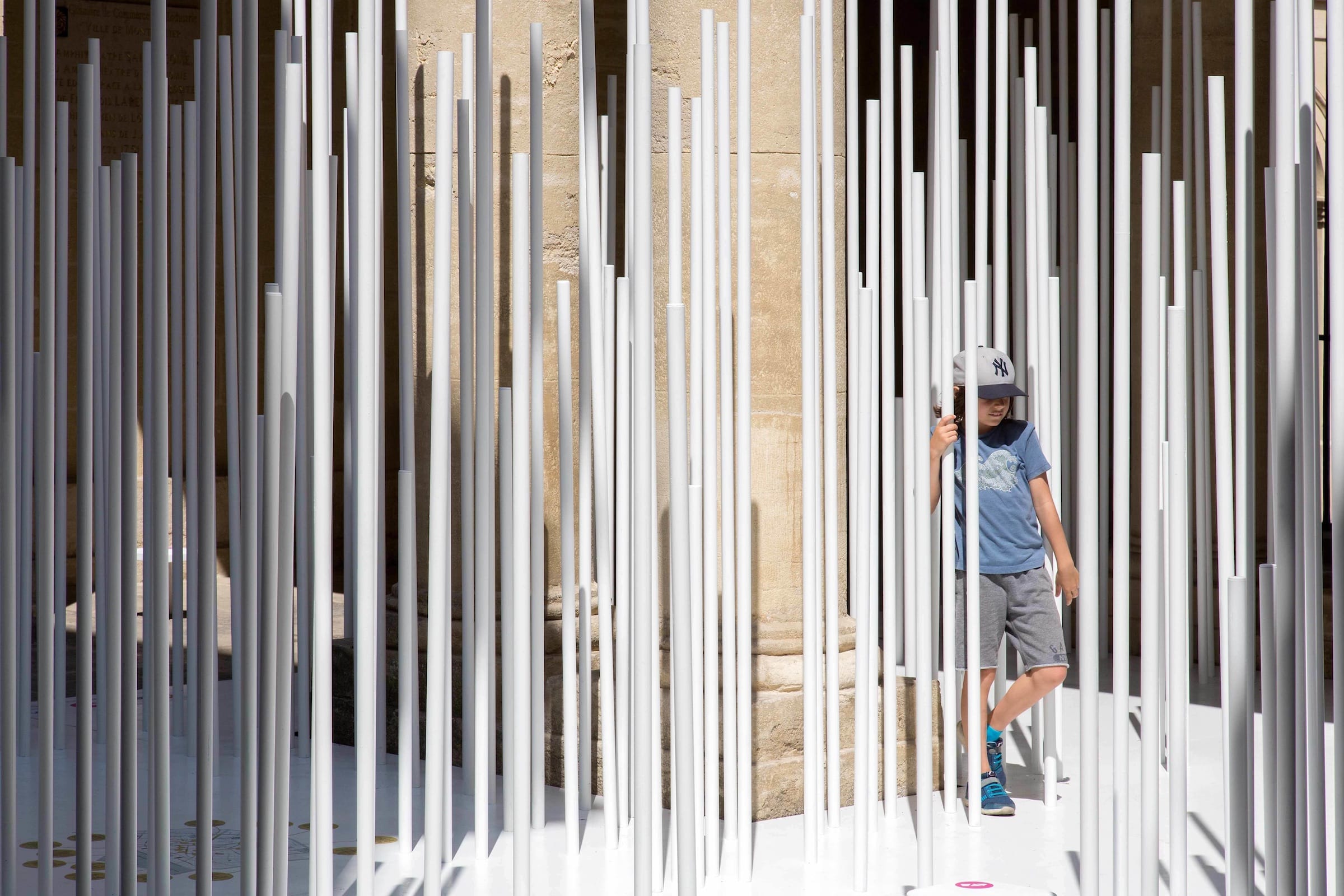 “白柱森林”，情感体验装置 / ØNA Architecture-17