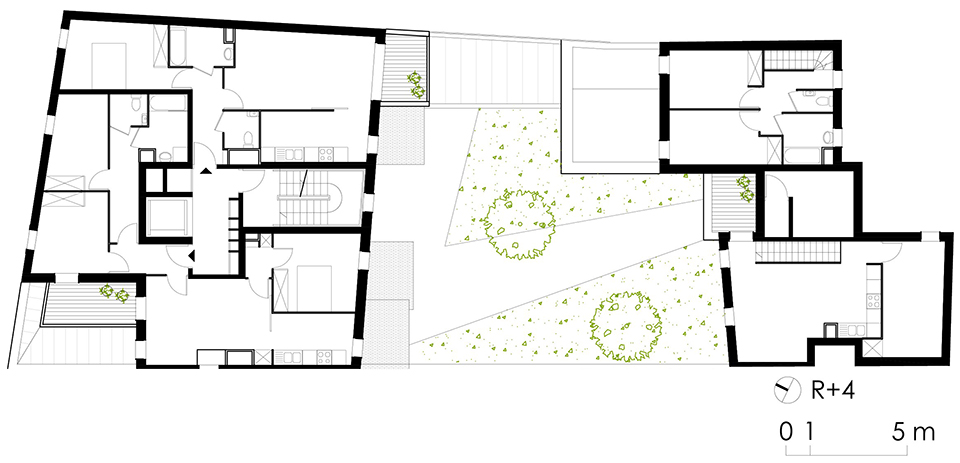 贝尔维尔社会保障住宅，巴黎 / Atelier du Pont-42
