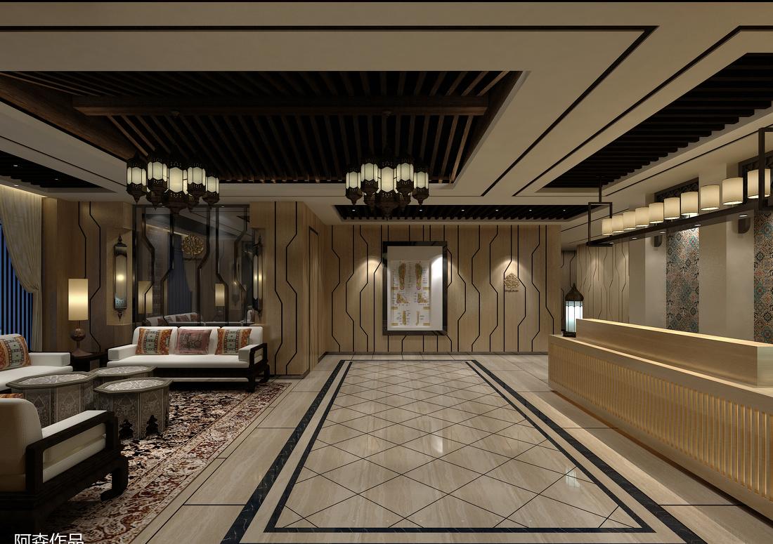 
阿森设计-乌鲁木齐足疗会所 -5