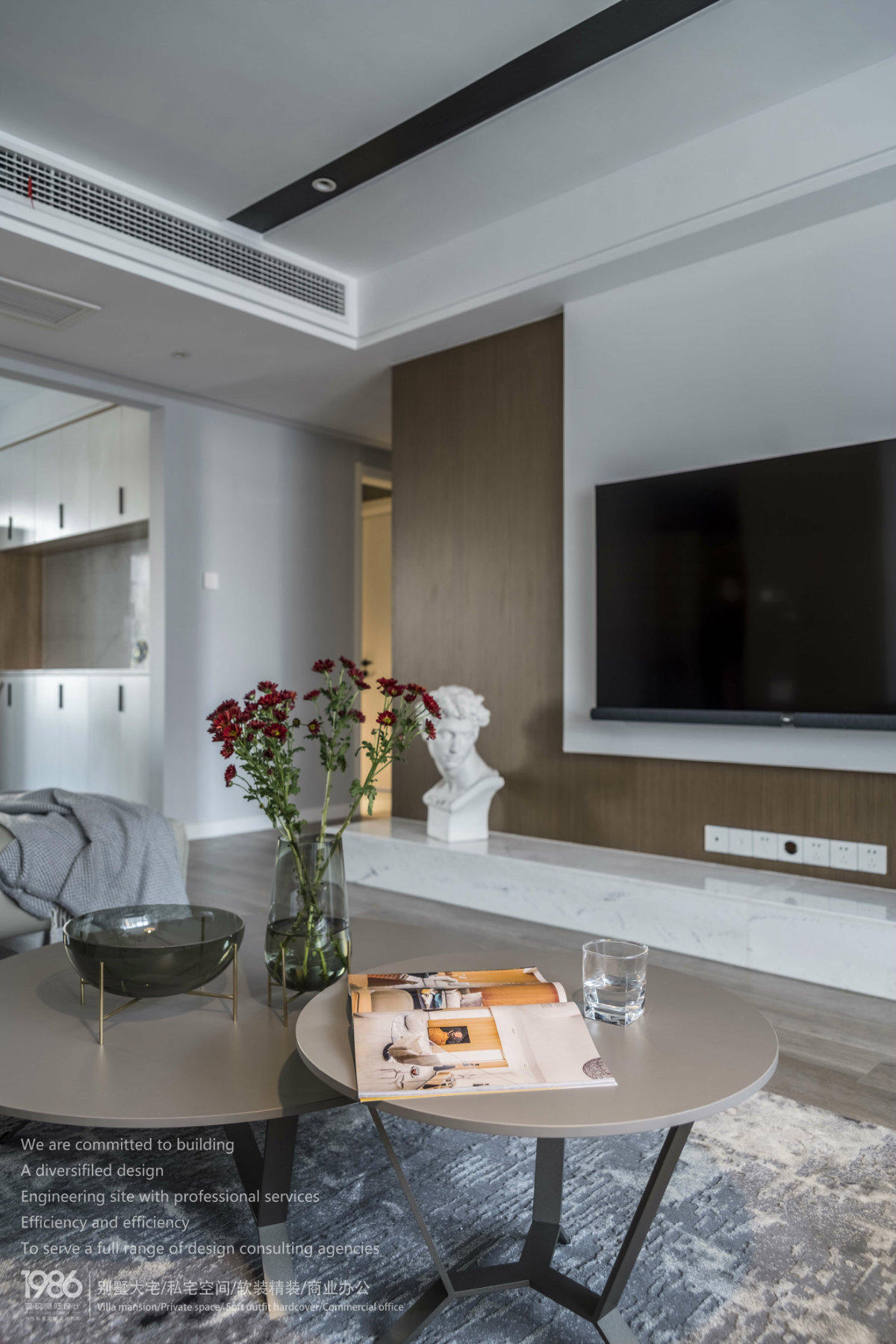 长沙金地格林公馆 1986 设计 | 现代简约空间,互动生活美学-45