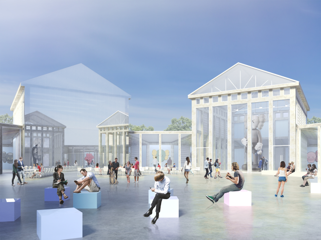 “六边形”展馆改造项目丨俄罗斯丨学生团队（Влад Дудырев等）,SANAA-36