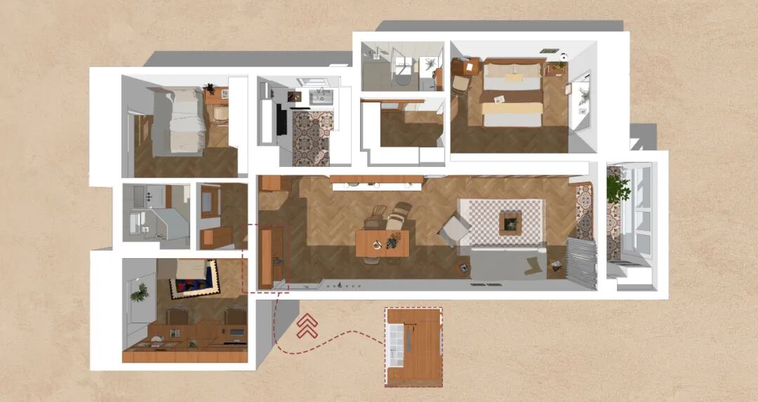 造一所精神充电站——充满民国书香气的家-7