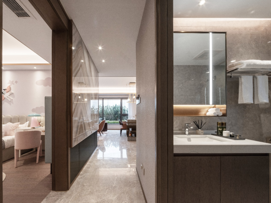 常州路劲铂樾样板间丨中国常州丨赛拉维设计 CLV.DESIGN-71