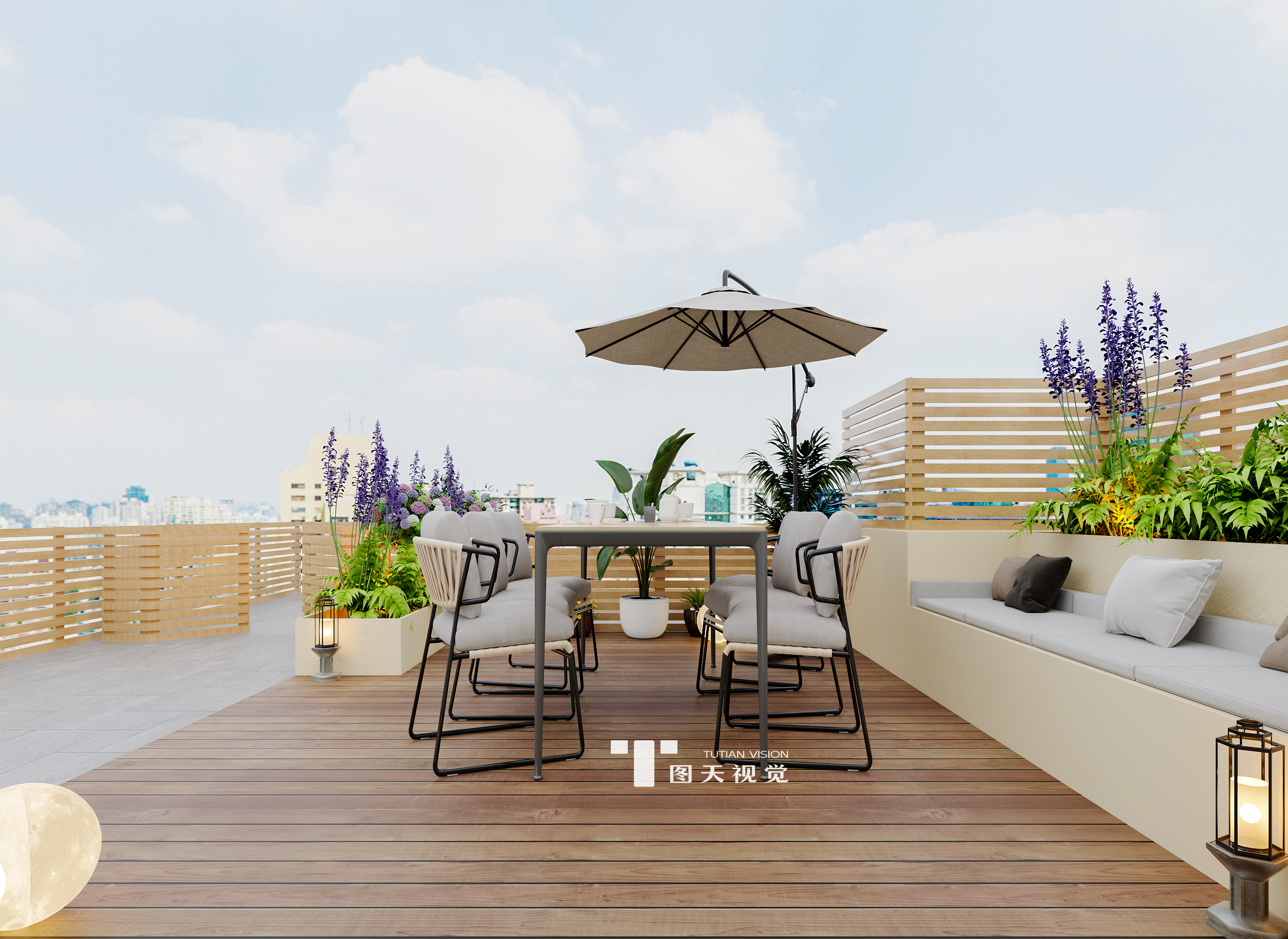 奶油原木|四层别墅-7