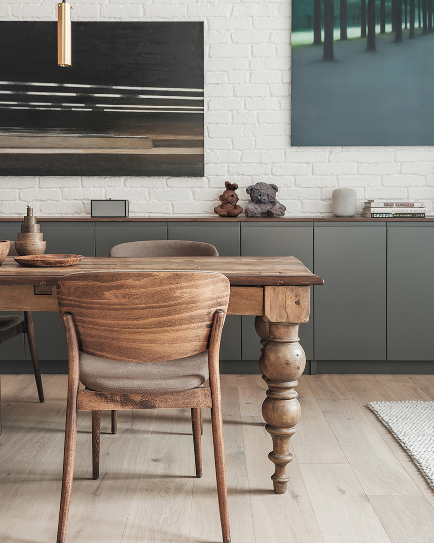 INT2architecture: квартира с антресолью и патио в центре Москвы-14