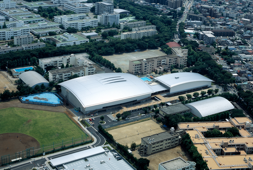    Tokorozawa Municipal Gymnasium - Sakakura Associates 坂倉建築研究所-9