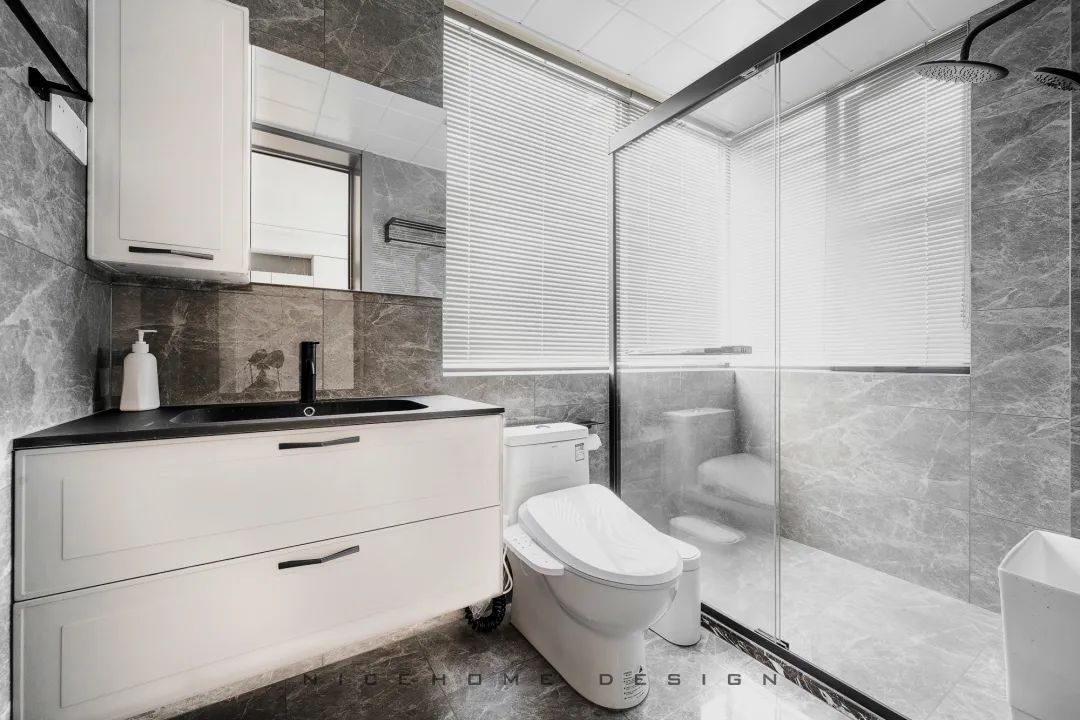 《青秀澜湾》现代简约风格住宅设计丨浙江南鸿装饰-60