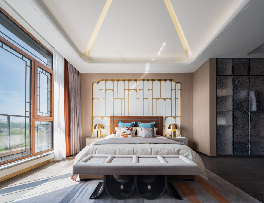 五矿铂海樾府样板间H 户型丨中国营口丨深圳市泛思特装饰工程有限公司-32