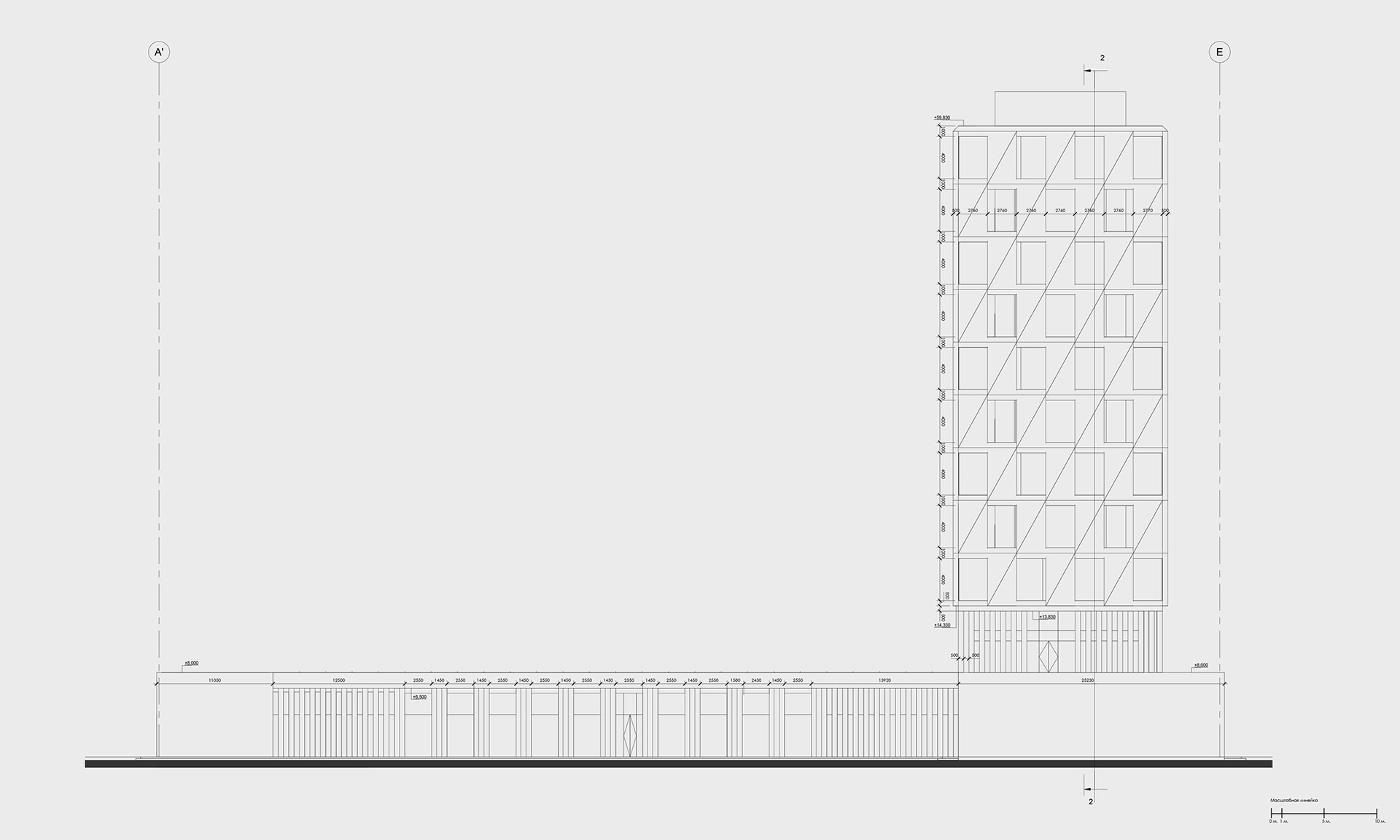 Minsk 混合用途建筑丨白俄罗斯明斯克丨Matthew Oleinikov-8