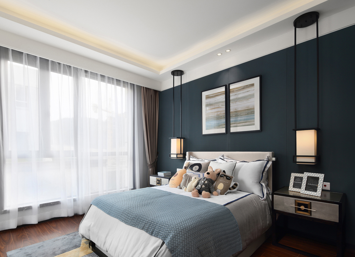 墨客设计 | 写意东方的江南华府，新中式的空间智慧-60