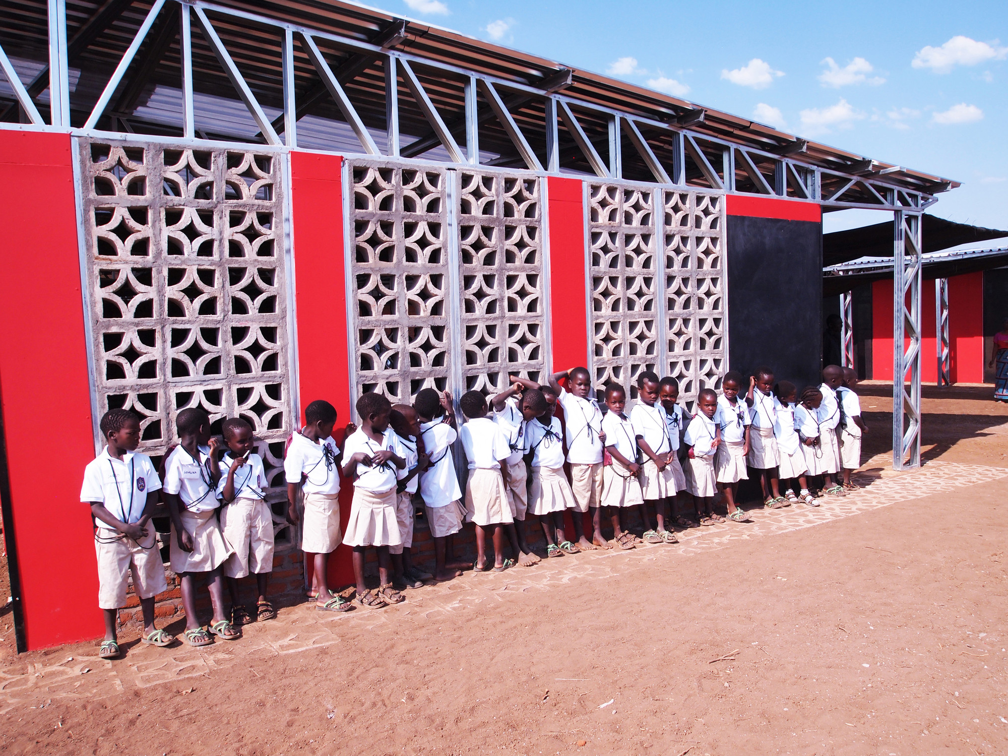 The Legson Kayira Community Center - Primary School  Architecture for a Change-49