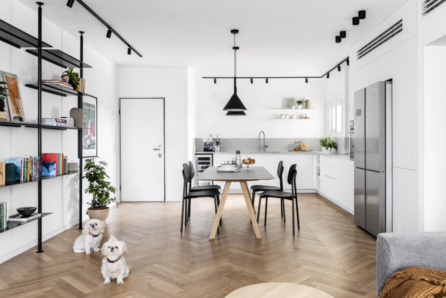 以色列特拉维夫年轻家庭现代公寓设计-17