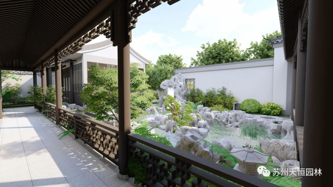 天恒园林｜栖鸾庭-20