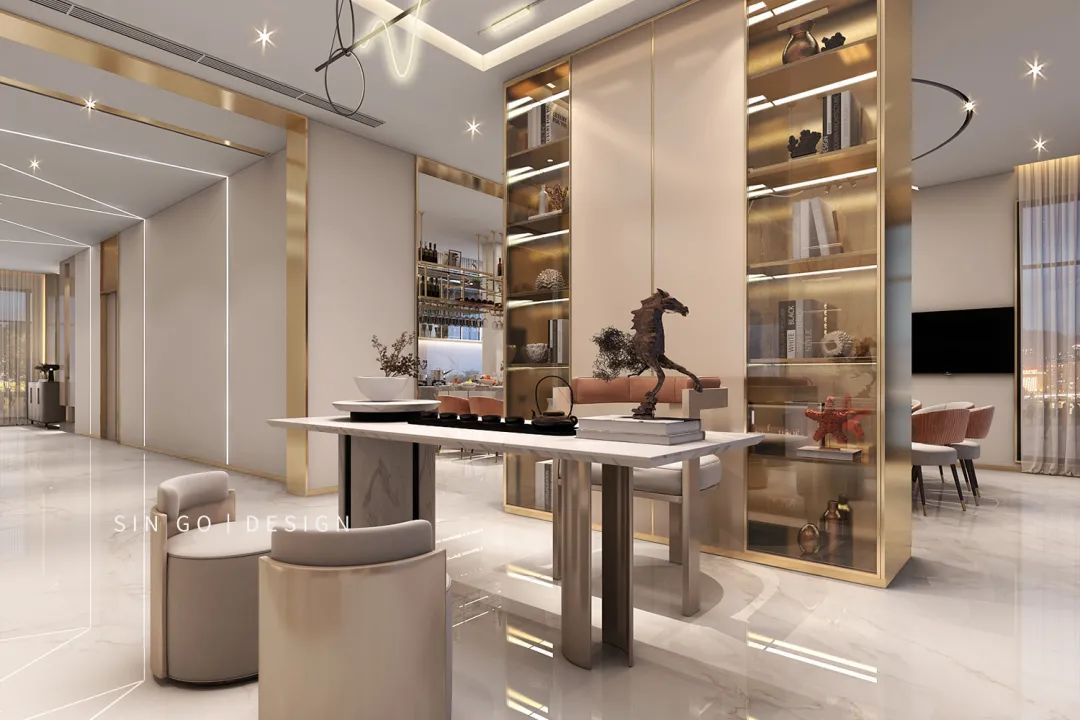 上海御湖香水湾轻奢别墅设计丨中国上海丨星杰国际设计-42