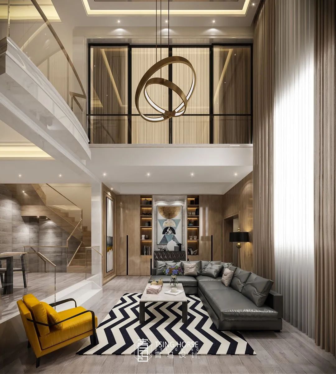 绿地与湖 · 现代简约风别墅 | 生活的主角，自在不设限-66