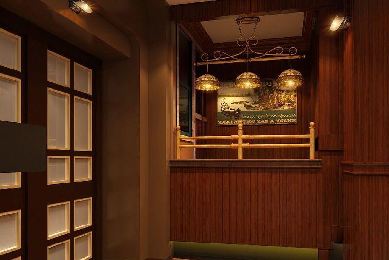 成都美式复古西餐厅设计,高雅时尚浪漫-13