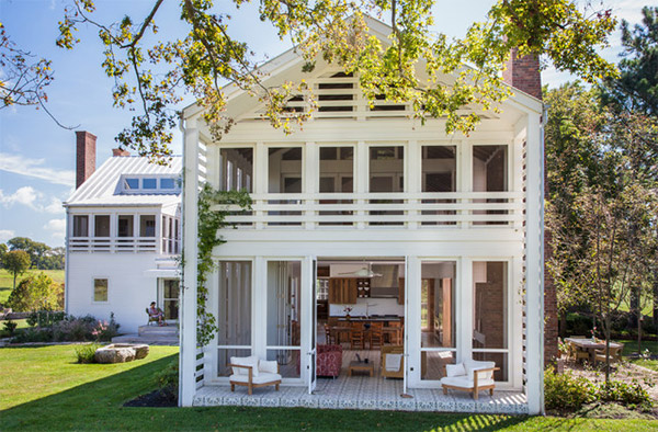 田纳西州农舍美丽翻新保留历史项目丨美国田纳西丨HS2 Architecture-28