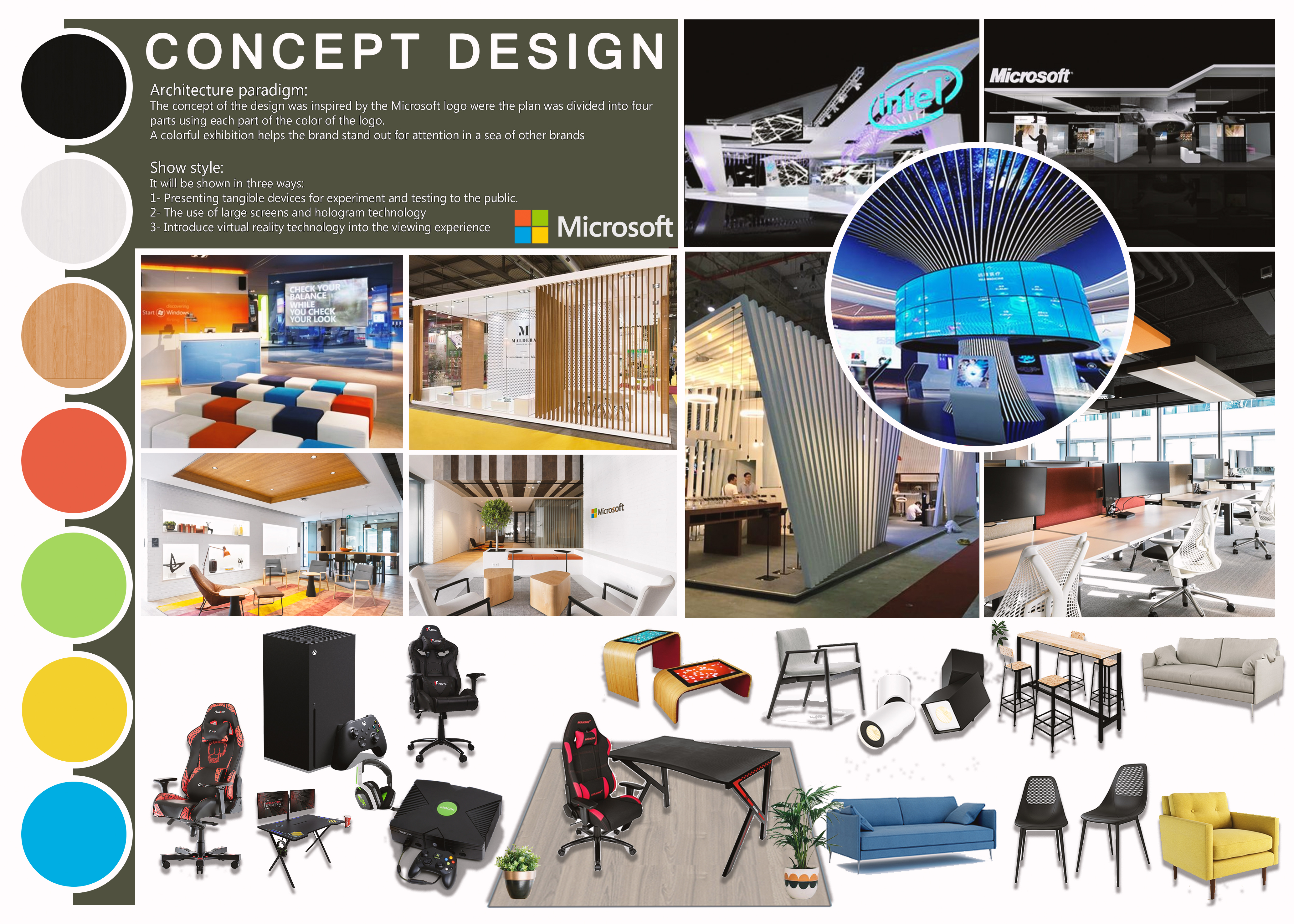 微软展览设计丨Helwan university 建筑系师生-16