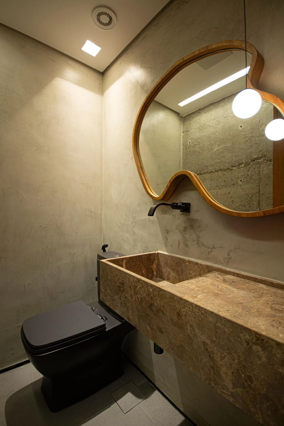 巴西 CC 公寓 | 木质温暖，空间通透-31