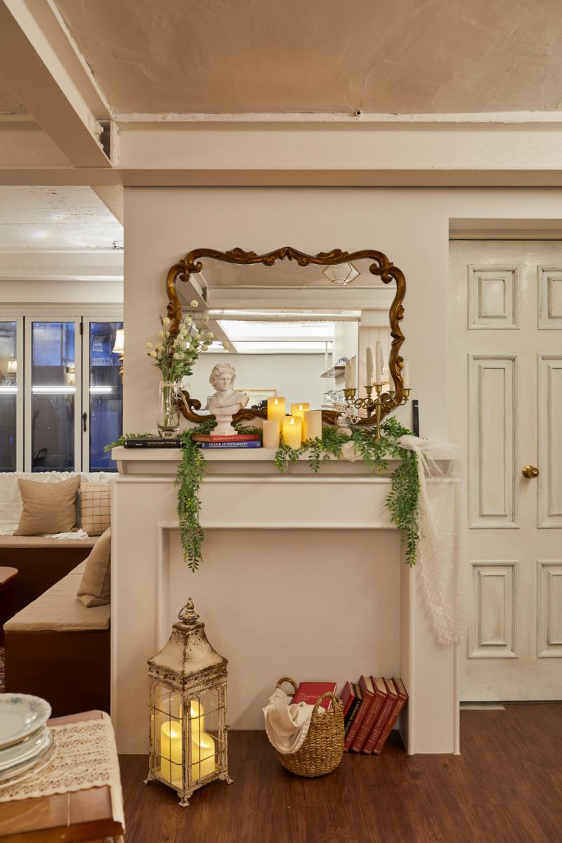 欧式风情的 21 平米咖啡厅设计-15