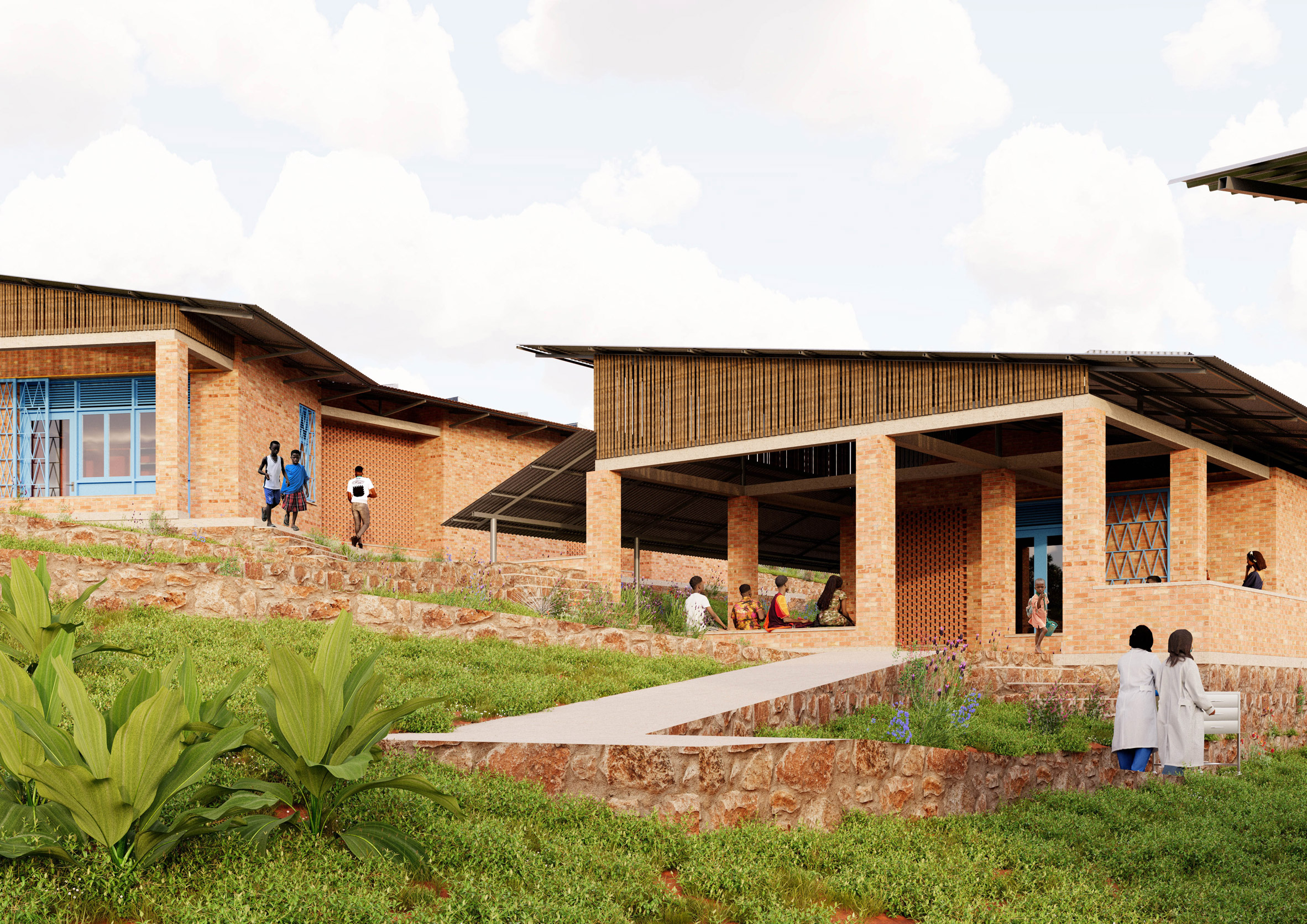 伊内扎诊所丨布隆迪布班扎丨Kéré Architecture-3