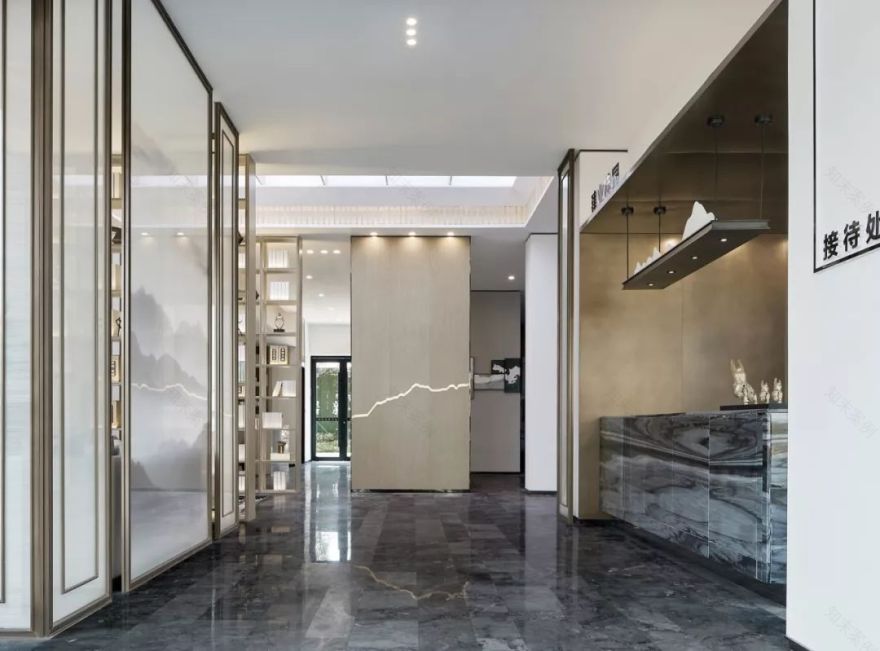 建业桂园销售中心 | 幽境中的艺术空间-15