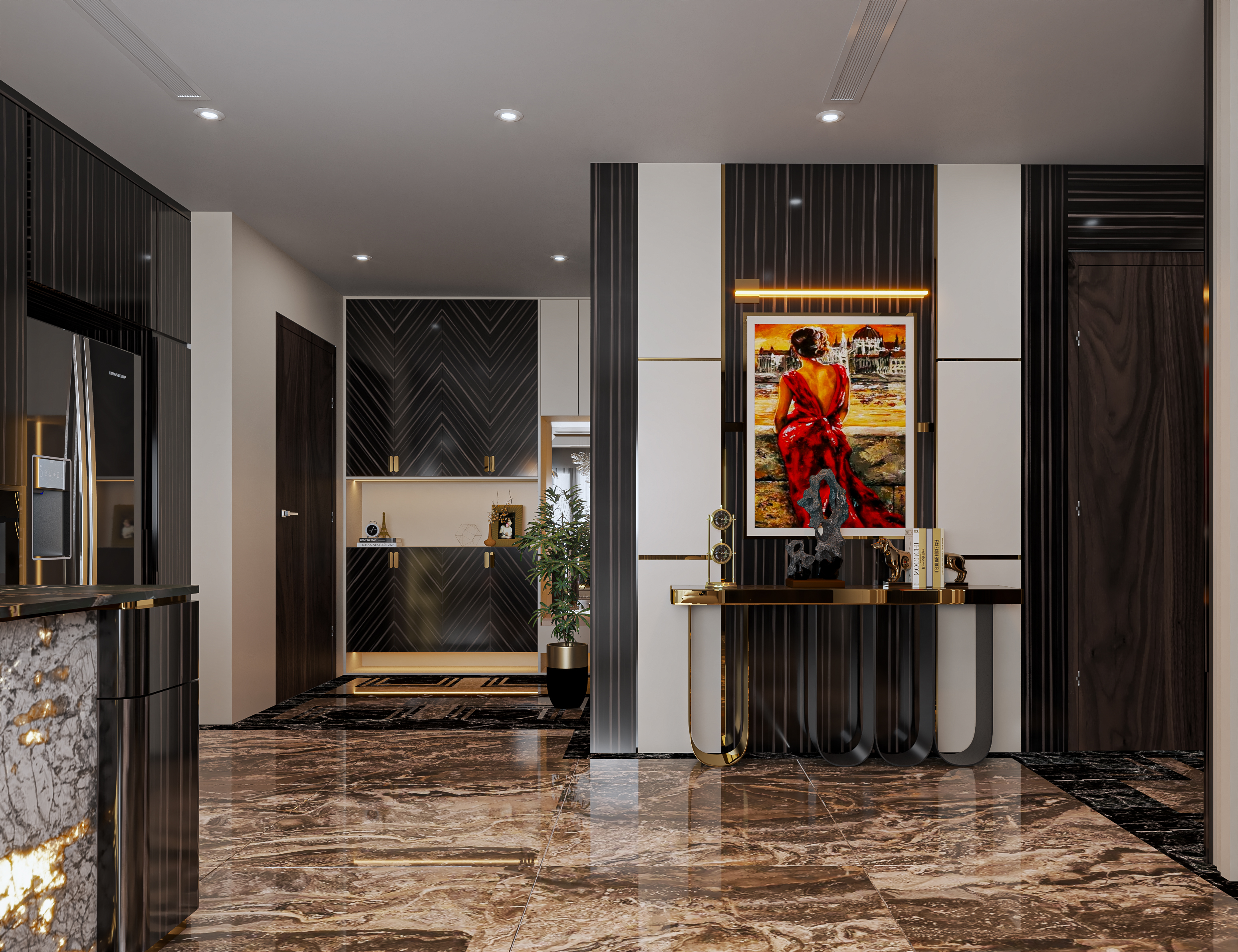 MsD Landmark Onsen I LUXURY 公寓设计丨Dương Bằng,Hữu Khởi 和 Kailuxe 团队-9